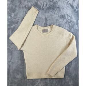Everlane Cream Crew Neck Sweater